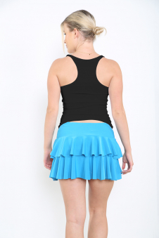 Crazy Chick Women's Black Strappy Sleeveless Bralet Crop Top