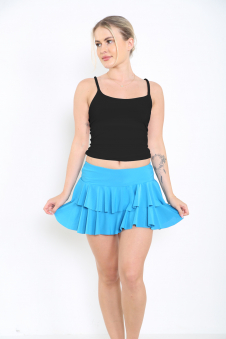 Crazy Chick Women's Black Strappy Sleeveless Bralet Crop Top
