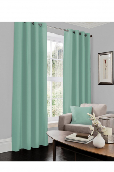 Faux Silk (Eyelet) Curtains