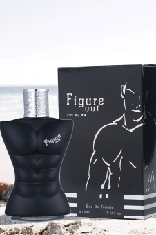 Figure Out Black Men's Eau de Toilette Spray 100ml - Pack of 12 Pcs (Price Per Piece)