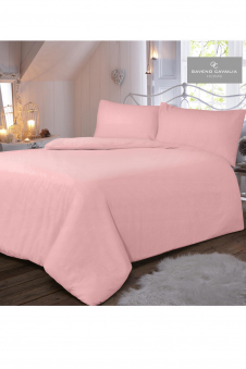 Flannel Plain Duvet Set