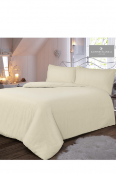 Flannel Plain Duvet Set