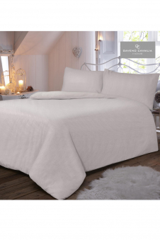 Flannel Plain Duvet Set