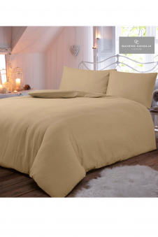 Flannel Plain Duvet Set