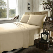 Flannel Plain Flat Sheet