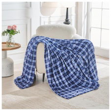 Flannel Throw Wiber Tartan Check