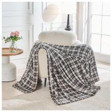 Flannel Throw Wiber Tartan Check