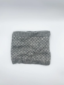 Fleece Lined Neck Warmer in Grey