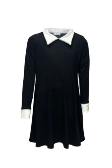Wickedfun Gothic School Girl Plain Swing Fancy Dress Costume