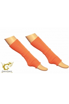 Crazy Chick Girls Orange Legwarmers