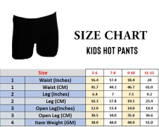Crazy Chick Girls Microfibre Neon Green Hot Pants 