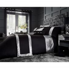 GLAMOROUS CUSHION COVER BLACK - 2211