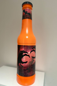 Halloween Theme 2 FT Plastic Bottle For Coins