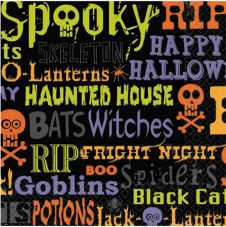 Happy Halloween Spooky Lunch Napkins (Pack of 12 Pcs)
