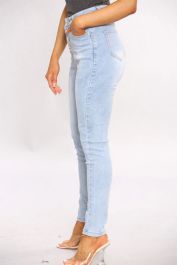 High Waisted Five Button Jeans