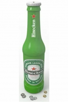 HINECKEN 2Ft (60cm) Plastic Money Bank Bottle for Savings