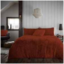 Hugg & Snug Duvet Set Rust