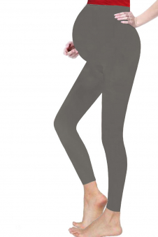 Hugs and Kisses Charcoal Maternity Fit Belly Legging