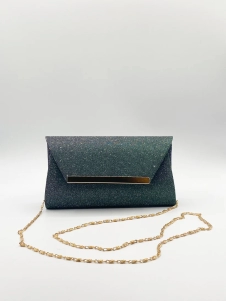Iridescent Glitter Cross Body Clutch Bag