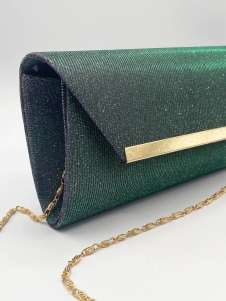 Iridescent Glitter Cross Body Clutch Bag