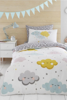Kids' Dreamy Clouds Duvet Set
