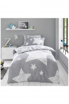 Kids Duvet Set Superstar Grey