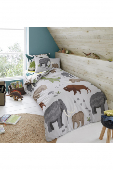Kids Duvet Set Woolly Mammoth And Pals
