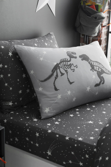 Kids Range Sheet Set Space T-REX