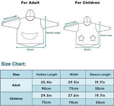 Children's Red Christmas Oversized Snuggle Warm Cosy Naughty Dog Hoodie Blanket