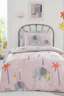 Kids Sheet Set Elephant Friends
