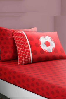 Kids Sheet Set Football Goals
