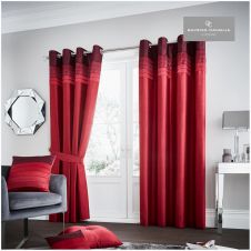 LA MODA DOOR CURTAIN RED