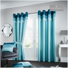 LA MODA DOOR CURTAIN TEAL