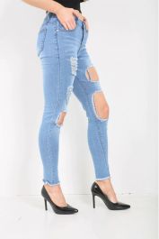 Ladies High Waisted Jeans