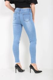 Ladies High Waisted Jeans