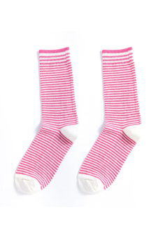 Active Star Ladies Socks Celebration Stripes (Pack of 3 pairs)
