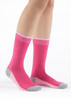 Active Star Ladies Socks Cherry Pop (Pack of 3 pairs)