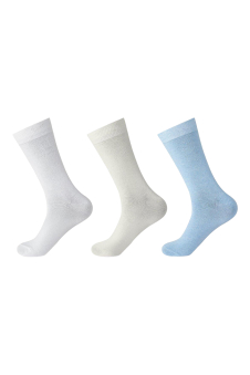 Active Star Ladies Cotton Rich Socks Pastel (Pack of 3 Pairs)