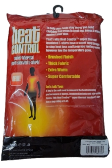 Ladies White Heat Control Thermal Tshirt