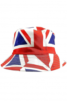 Large Flags Union Jack unisex Reversible Bucket Hat