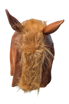 Brown Horse Mask - Realistic Animal Full Head Latex Mask