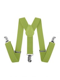 Wickedfun Lemon Colour Plain Braces (3.5cm)
