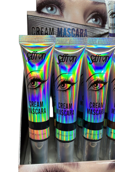 Cream Mascara Black - Pack of 24 Pcs (Price Per Piece)