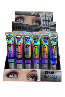 Cream Mascara Black - Pack of 24 Pcs (Price Per Piece)