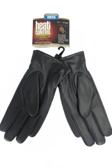 Active Star Men’s PU Leather Driving Gloves Touchscreen (One Pair)