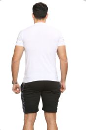 Mens Casual Sports Workout T-Shirt & Shorts Set