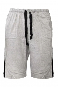Mens Grey Comfy Cotton PJ Shorts for Relaxing