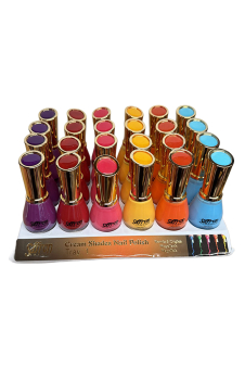 Cream Shades Nail Polish Tray of 24 Bottles (Price Per Bottle)