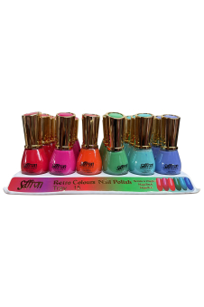 Retro Nail Polish - Tray of 24 Bottles (Price Per Bottle)