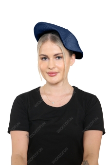 Wickedfun Navy Beret Hat